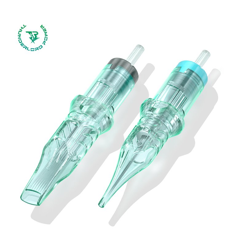 High Quality Thunderlord Green Cartridge Needle with Permanent Membrane Wholesale Cheap Price from Biomaser Tattoo Factory