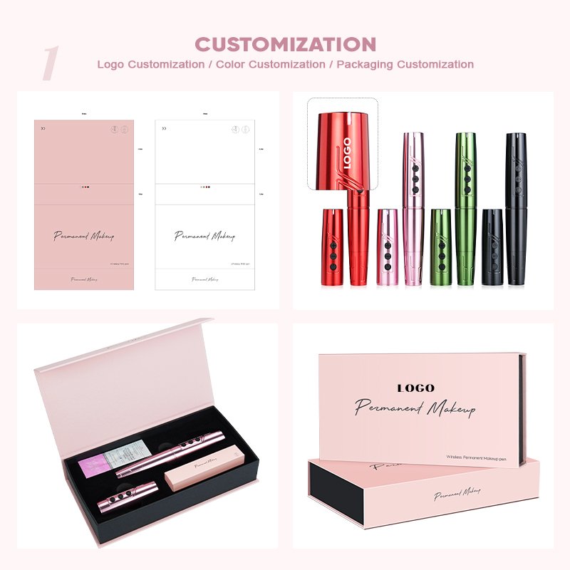Biomaser cosmetics wholesale oem tattoo permanent makeup pen machine eyebrow wireless tattoo machine microblading tools