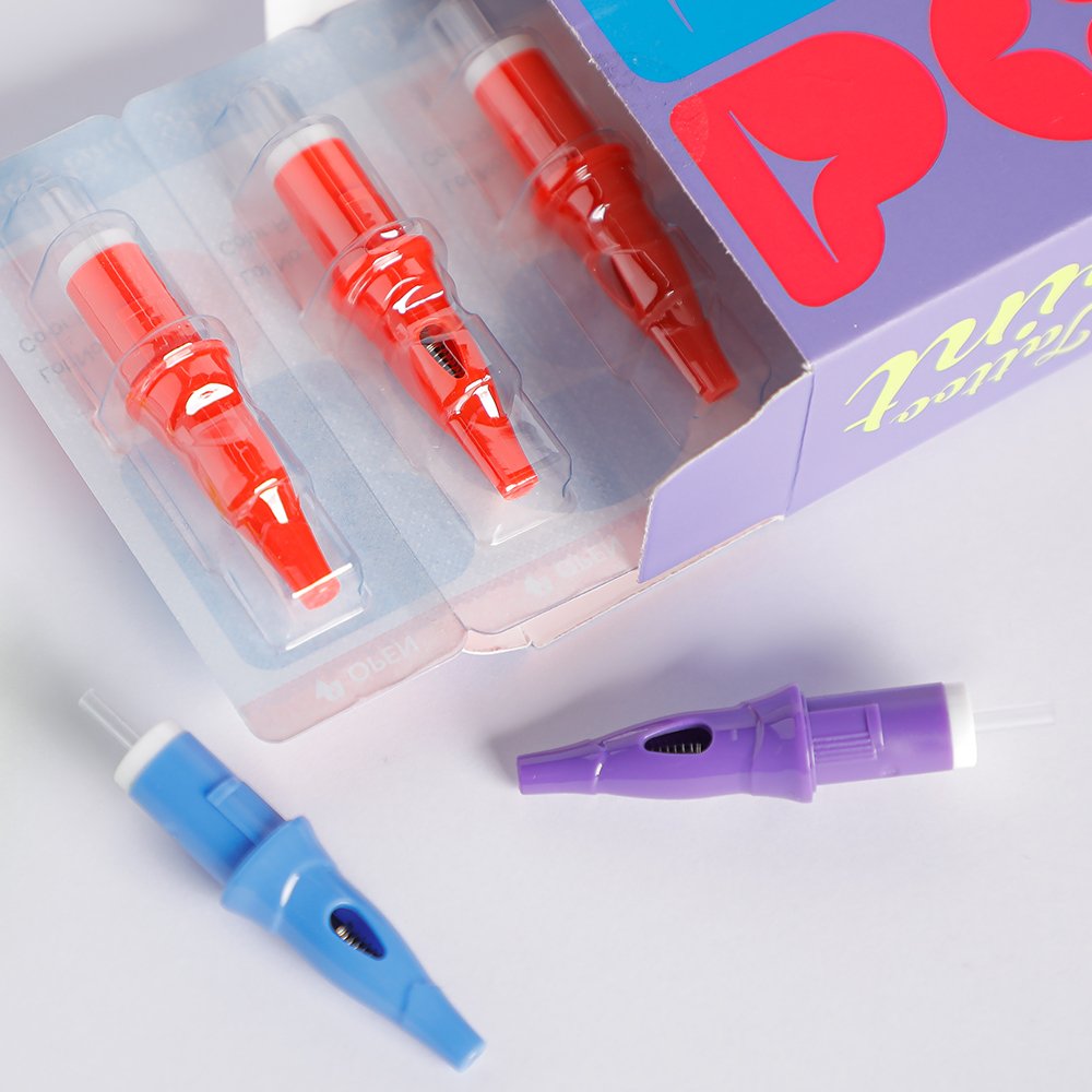 Solong Tattoo Machine Dotwork Ball Point Tattoo Cartridge Beginner Tattoo Ball-pen Cartridges