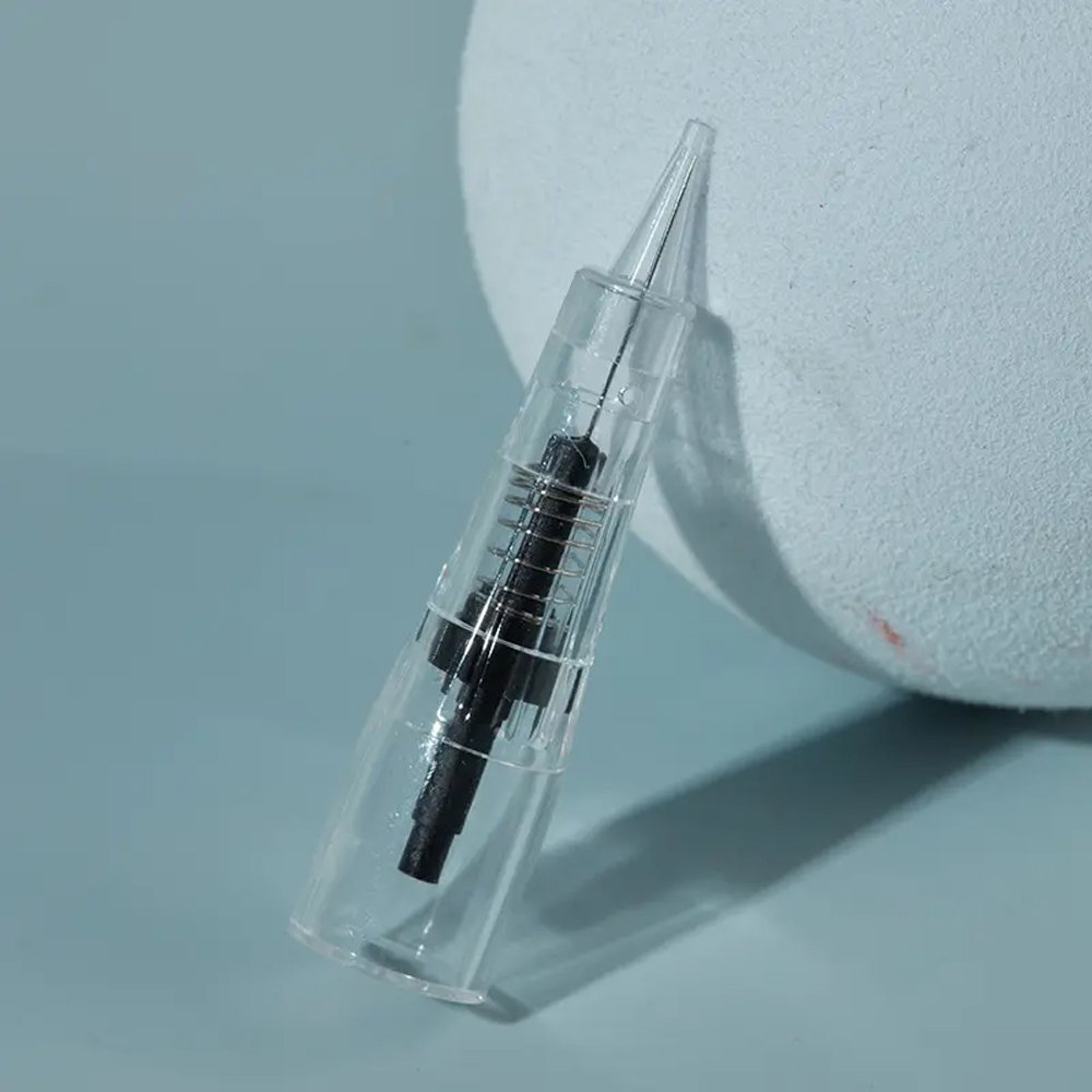 Semi-permanent eyebrow facial disposable tattoo permanent makeup needle cartridge for Microblading