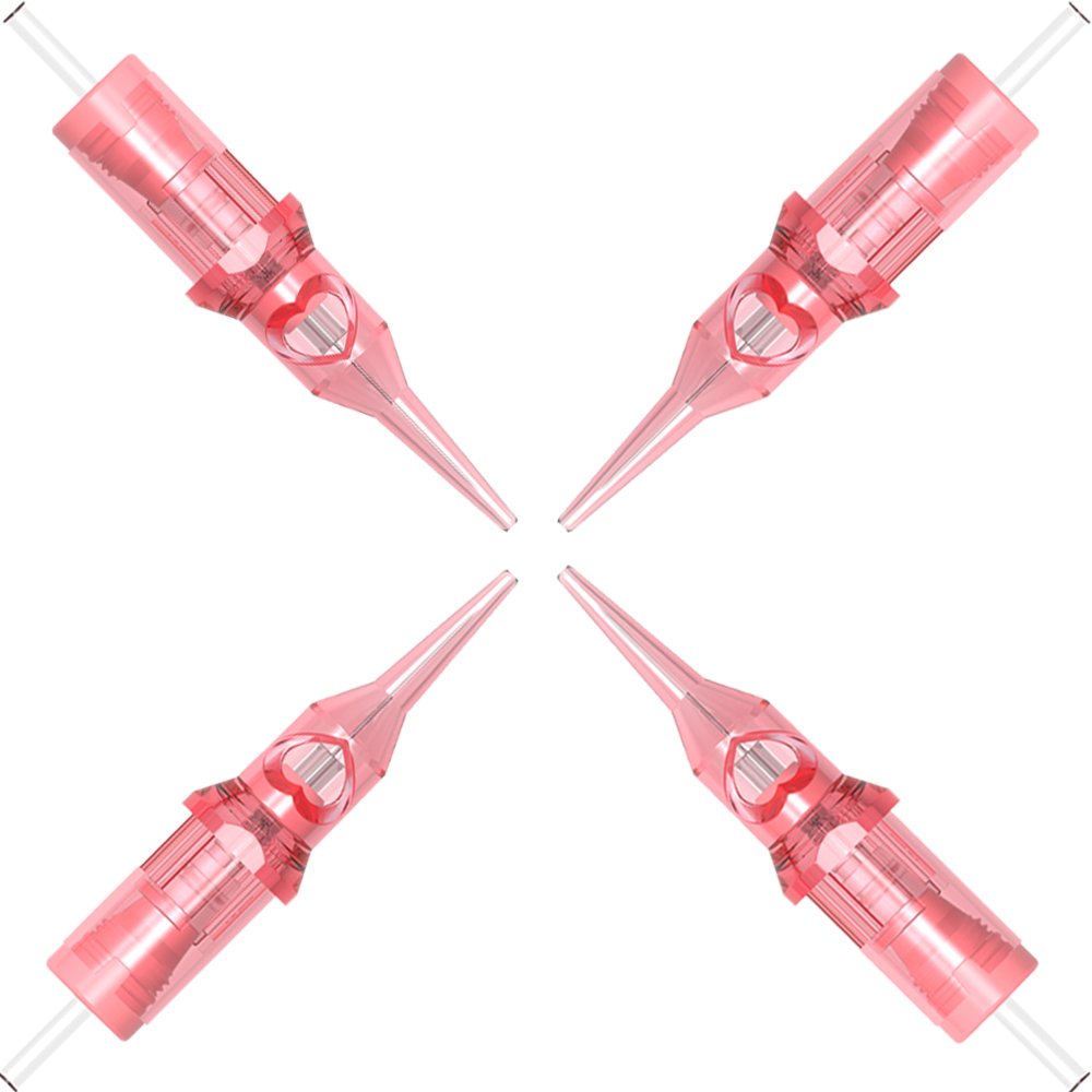Hot selling New heart High quality New pink permanent makeup tattoo cartridge more stable