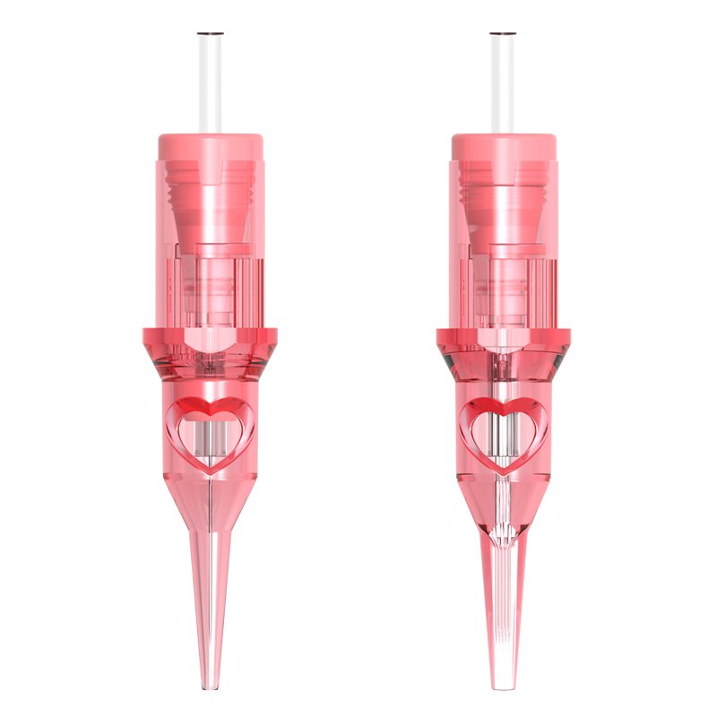 Hot selling New heart High quality New pink permanent makeup tattoo cartridge more stable