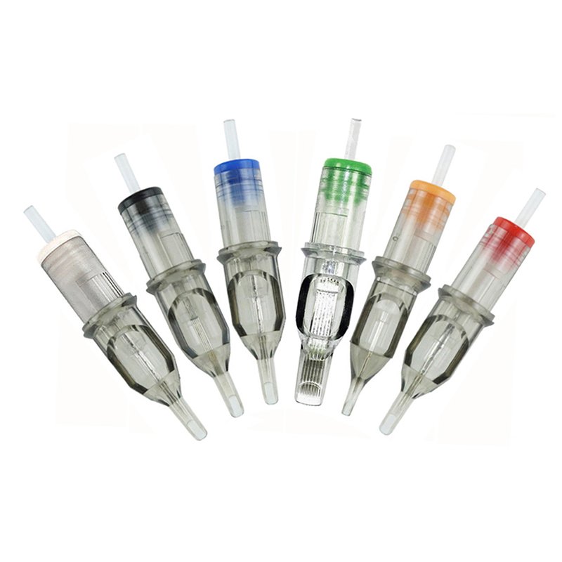 OEM Sterilized Round Liner Tattoo Cartridge Needles For Permanent Makeup Lip Eyebrow tattoo machine pen