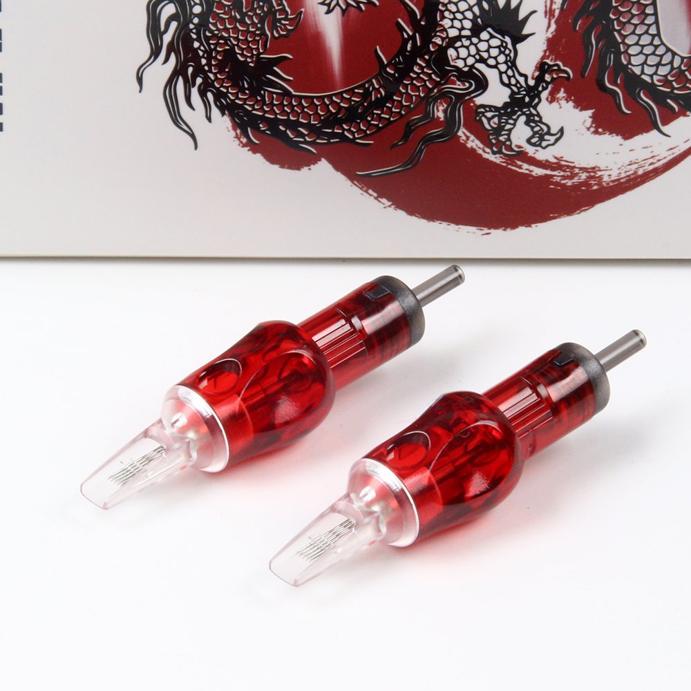 20PCS Tattoo Cartridges RL/RS/RM 0.3MM Bugpin Makeup Safety Tattoo Needles For Wireless Tattoo Machine
