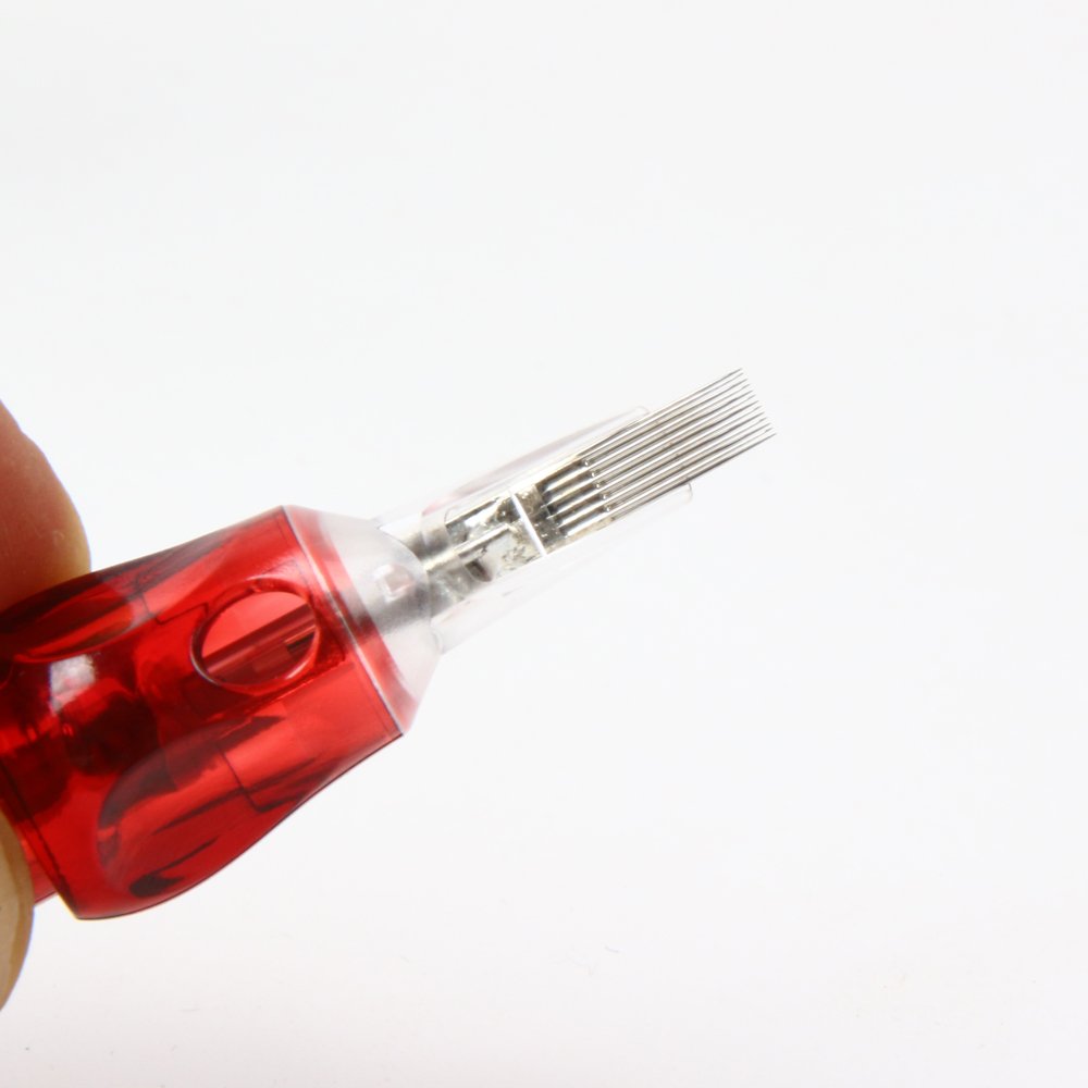 20PCS Tattoo Cartridges RL/RS/RM 0.3MM Bugpin Makeup Safety Tattoo Needles For Wireless Tattoo Machine