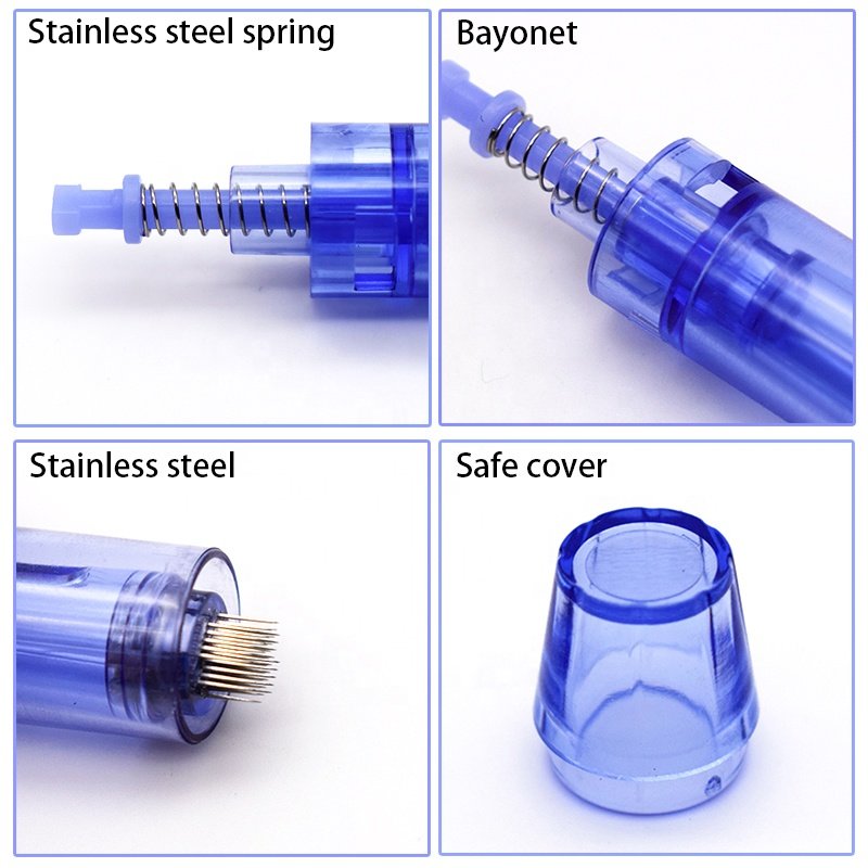 A1 Dr Pen Cartridge Derma Pen Needle For Microneedle Therapy Eyebrows Lips Permanent Makeup Tattoo Tips