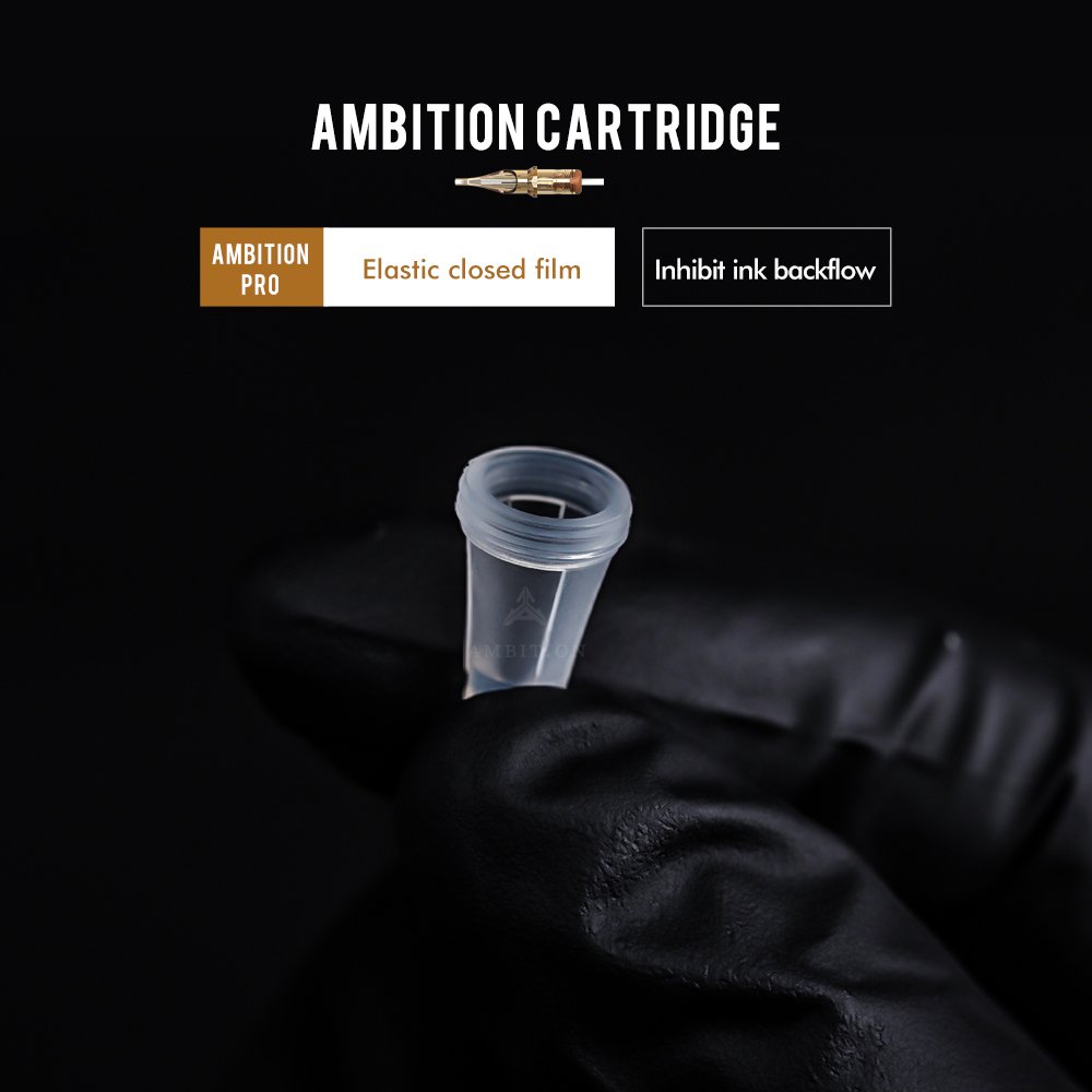 Ambition 20pcs Premium RL Round Liner 1rl 3rl 5rl 7rl 9rl 11rl 14rl Disposable Tattoo Cartridge Needles for Tattoo Machine Grip