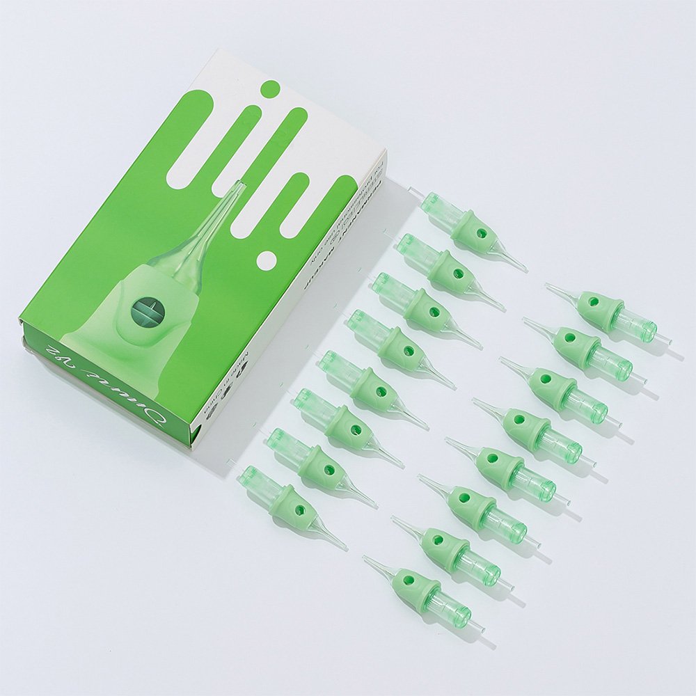 POPU Omni V2 Hard 1001RLH 1201RLH 16pcs/box Round Liner Long Taper CE PMU cartridge needle for PMU and SMP