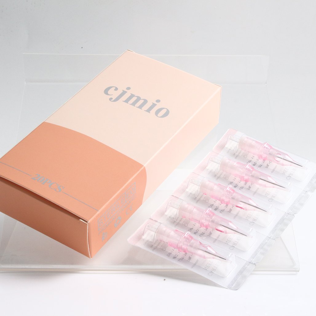 20pcs/box wholesale Tattoo Cartridge Needle 3RL5RL7RL9RL Permanent Makeup Eyebrow SMP Needles For Tattoo Machine Grip