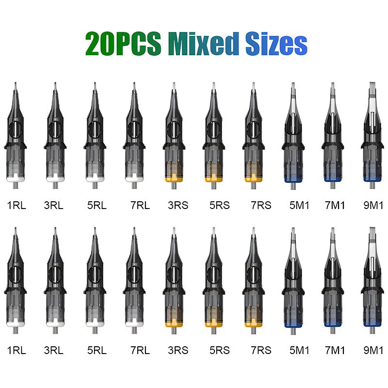 Cross-border explosive tattoo one body needle tattoo ink cartridge disposable tattoo needle motor machine needle