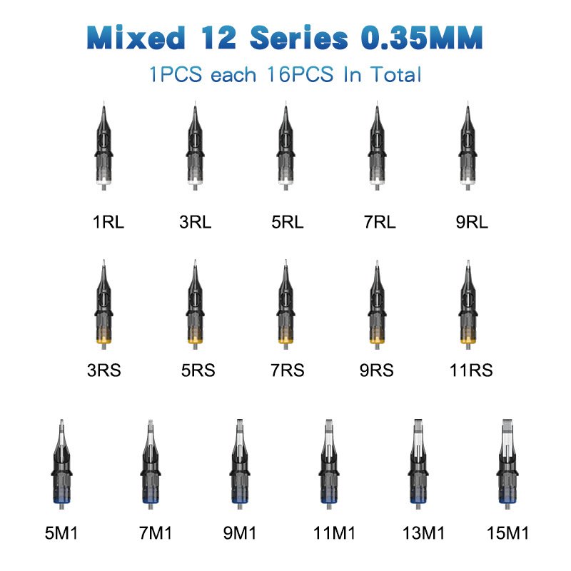 Cross-border explosive tattoo one body needle tattoo ink cartridge disposable tattoo needle motor machine needle