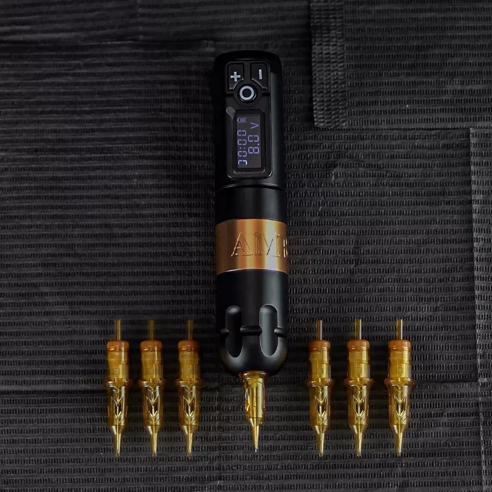 Factory Wholesale Ambition Universal Premium 1rl 3rl 5rl 7rl 9rl Round Liner Shader Curved Magnum Tattoo Needle Cartridge