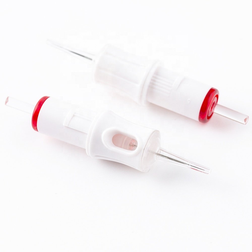 TUHU Tattoo OEM ODM Premium 1RL 0.25mm 0.3mm 20PCS Permanent Makeup Custom pmu Tattoo Needles Cartridges
