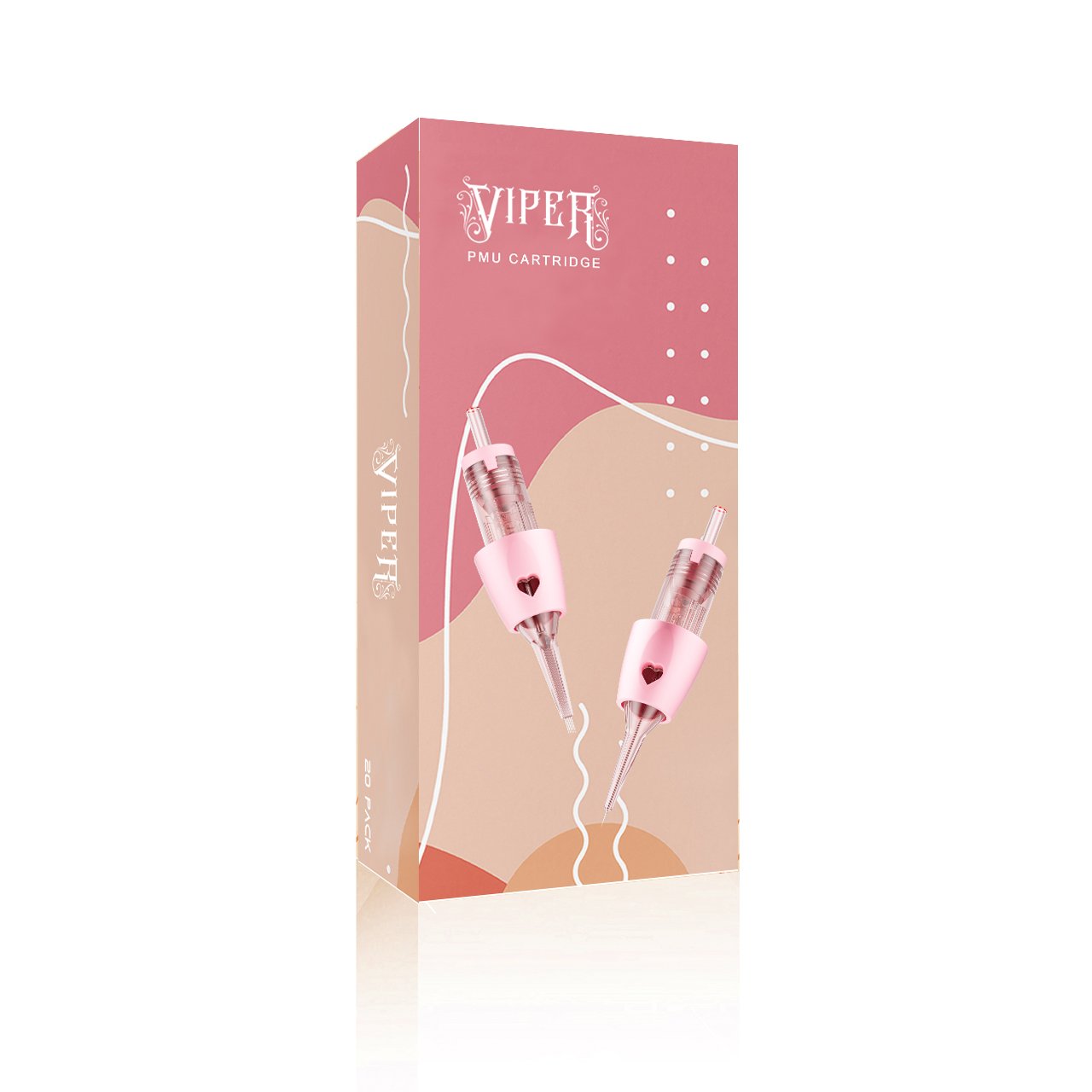 VIPER Customized Private Label 20PCS/Box Tattoo Needle Cartridge PMU Cartridge Finger Cover