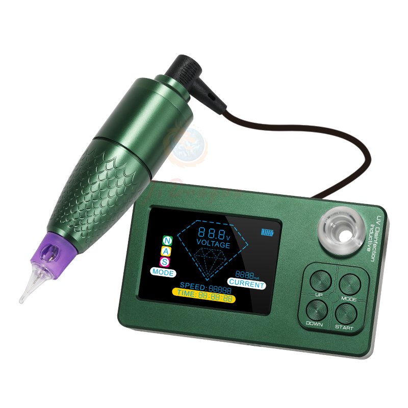 Hot Sale Korea SMP Scalp Micropigmentation Device Tattoo Machine With Sterilized Cartridge Needle Port For Female Hair
