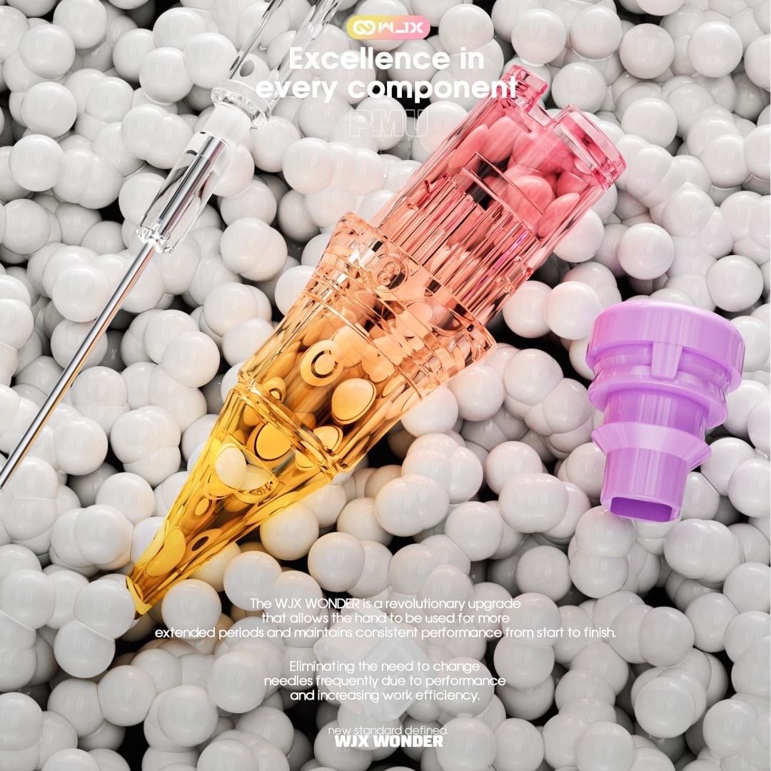 WJX Wonder Tattoo Cartridge Needle Professional Makeup For Tattoo Pen 1001RL /1201RL/0801RL