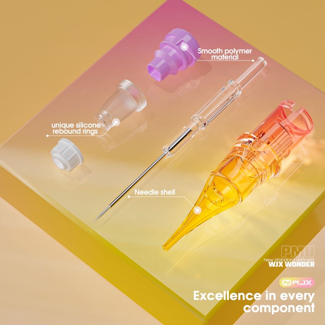 WJX Wonder Tattoo Cartridge Needle Professional Makeup For Tattoo Pen 1001RL /1201RL/0801RL