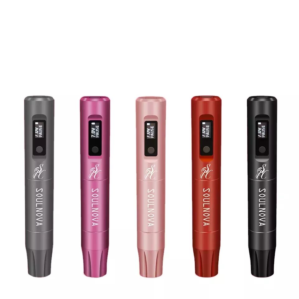 Soulnova Portable Professional Permanent Makeup Pen Wireless Permanent Makeup Microblading Machine Wholesale