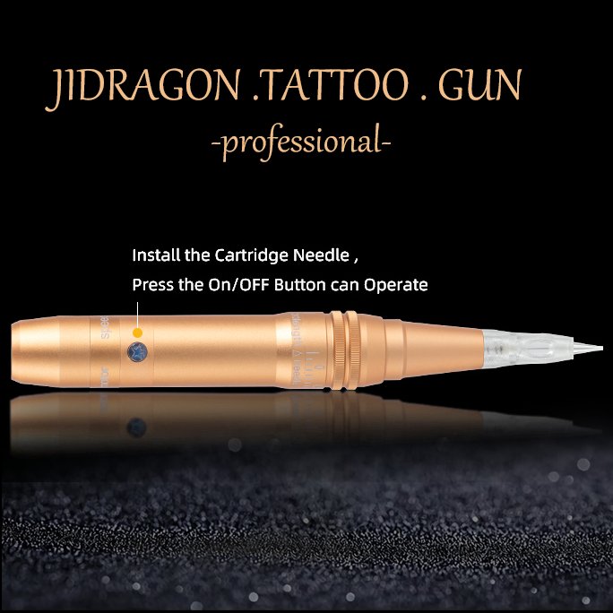 Top Permanent Permanent Makeup Makeup Eyebrow lip tattoo machine gun kit set for Multiple Color Drive Rotary tattoo