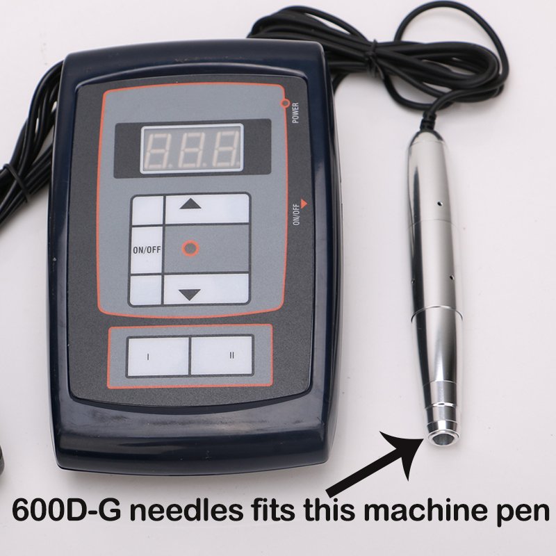 50pcs Agulha Easy Click Universal Dermografo 1, 3, 5 RL Permanent Makeup Cartridge Needles 600D-G for Eyebrow Tattoo Machine