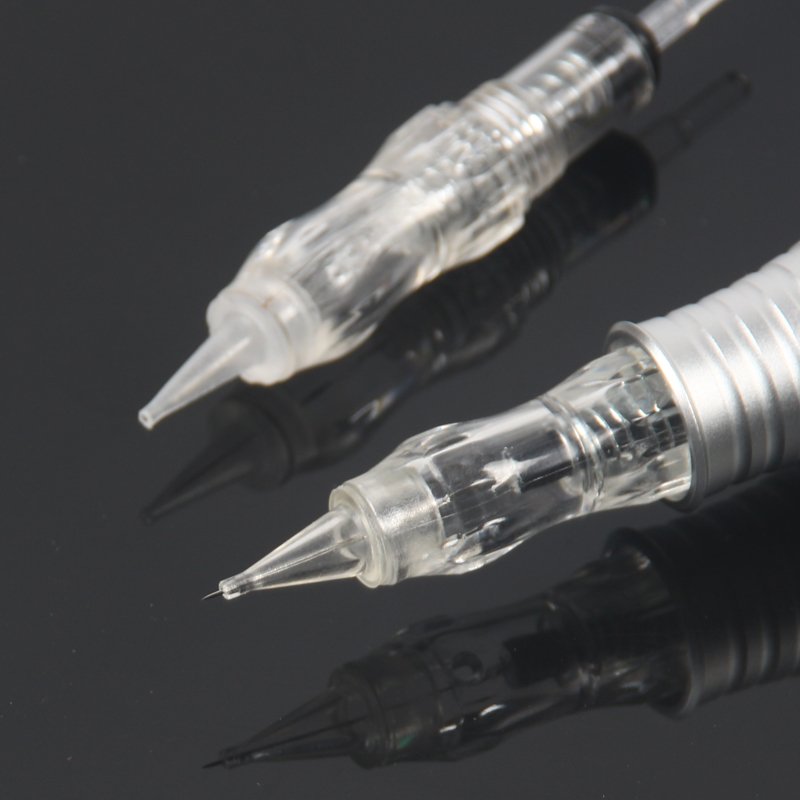 Wholesale Stainless Steel 1/3/5rl Black Pearl Machine Microblading Needles Tattoo Needle Cartridges For Eyebrow Tattoo
