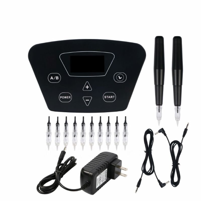 Wholesale Stainless Steel 1/3/5rl Black Pearl Machine Microblading Needles Tattoo Needle Cartridges For Eyebrow Tattoo