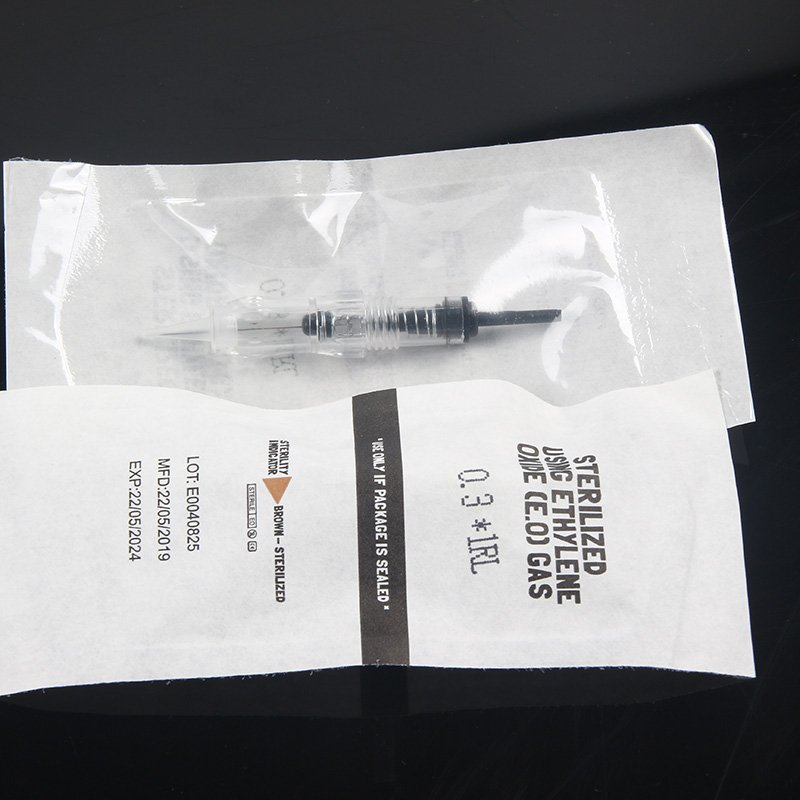 Wholesale Stainless Steel 1/3/5rl Black Pearl Machine Microblading Needles Tattoo Needle Cartridges For Eyebrow Tattoo