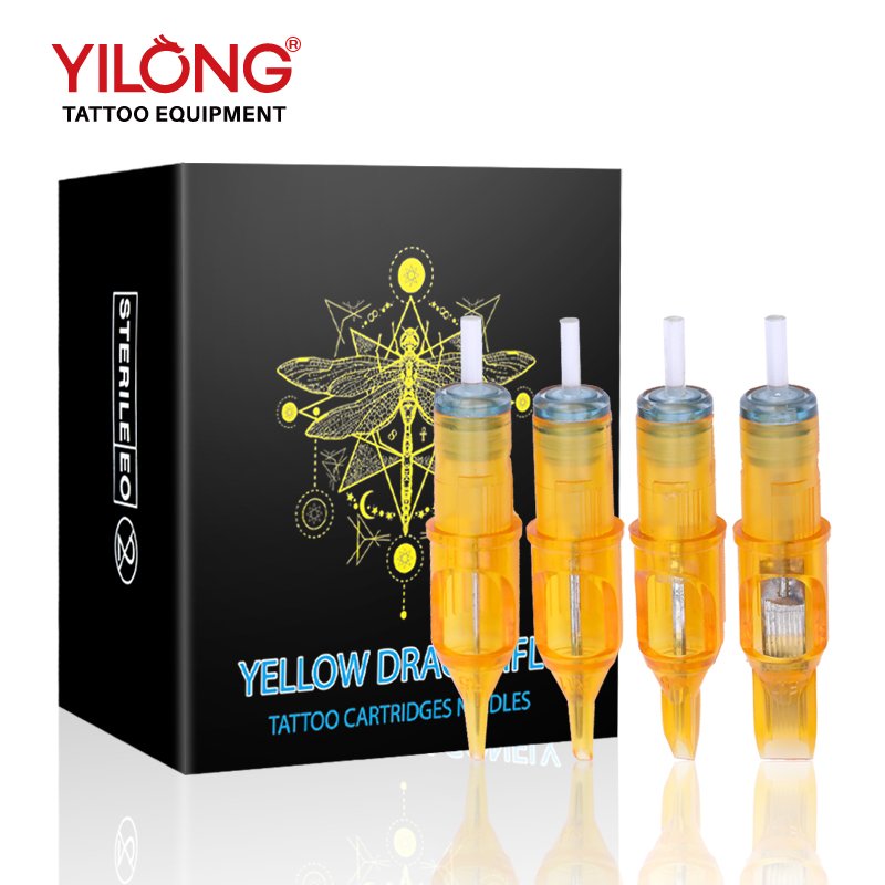 High Quality Disposable Sterile Tattoo Cartridge Needle Professional Permanent Makeup with Quality Tip for Tattoo Machines