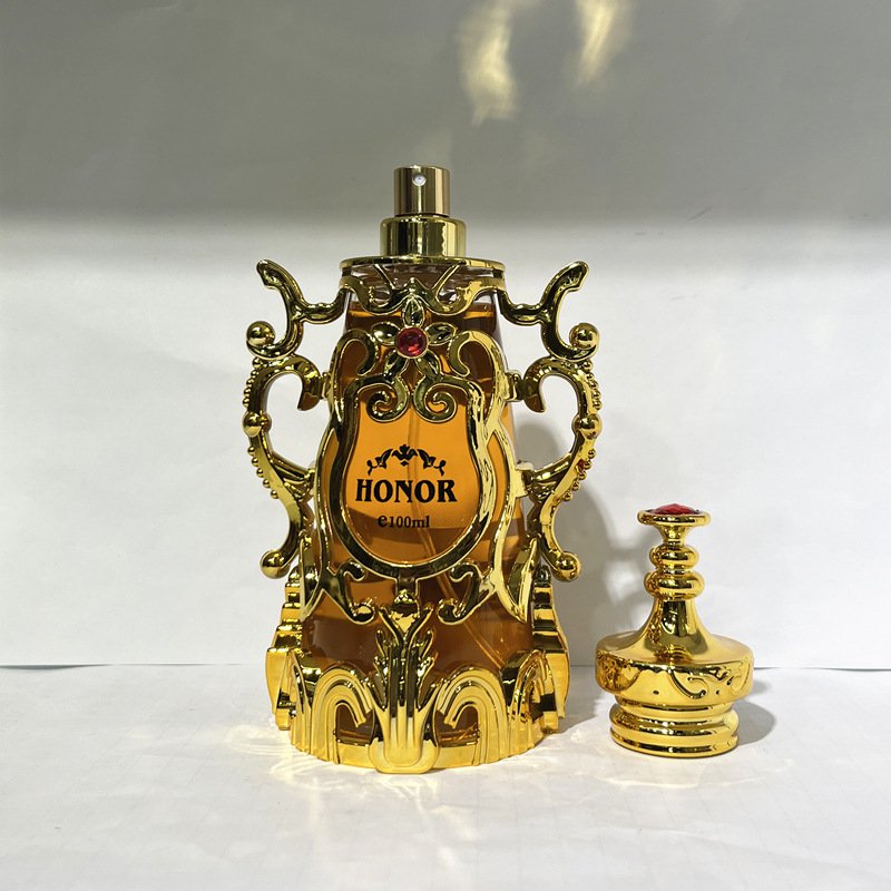 High quality 100ML unisex custom Wholesale Vietnam Dubai Middle East arabic Golden men's and women perfume