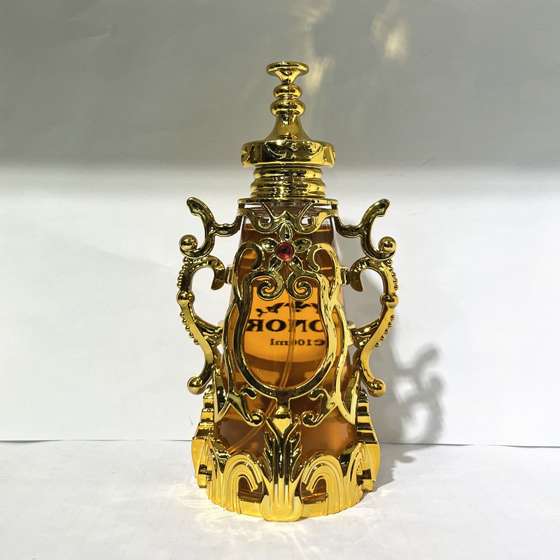 High quality 100ML unisex custom Wholesale Vietnam Dubai Middle East arabic Golden men's and women perfume