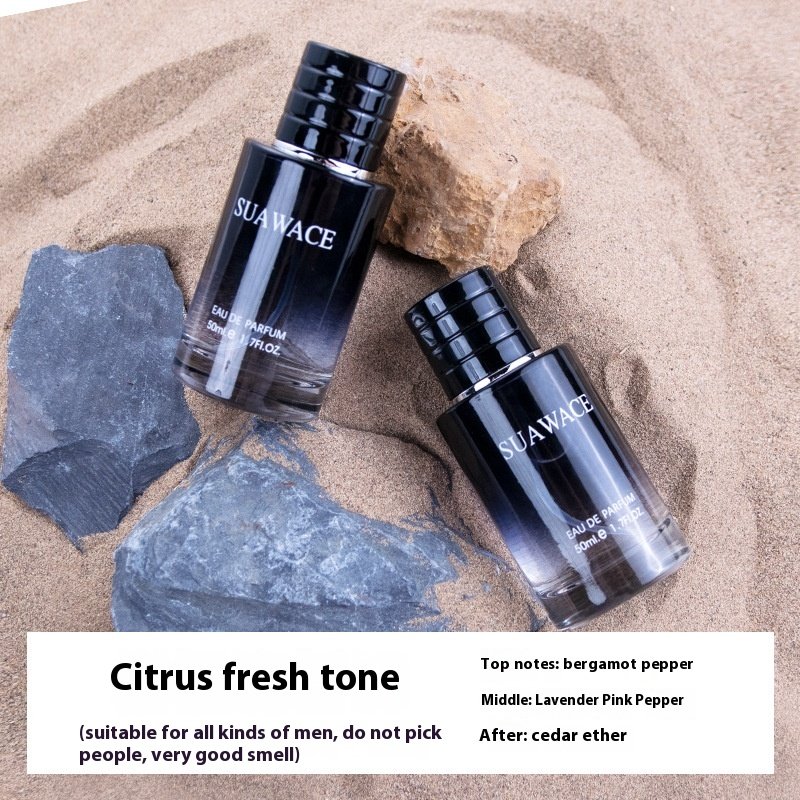 Perfume Bottle 50 ml Eau De Parfum for Men Long-Lasting Natural Body Fragrance with Jasmine Scent Men's Cologne Perfume