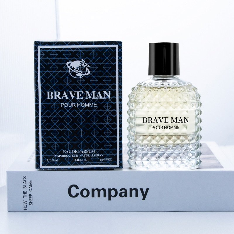 Perfumes Original Brave Men 100ml Eau de Cologne for Men Long-Lasting Wood Fragrance Perfume