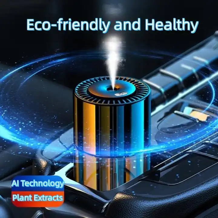 Trending products 2024 new arrivals rechargeable essential oil star light sky non electric mini mist aroma smart car diffuser
