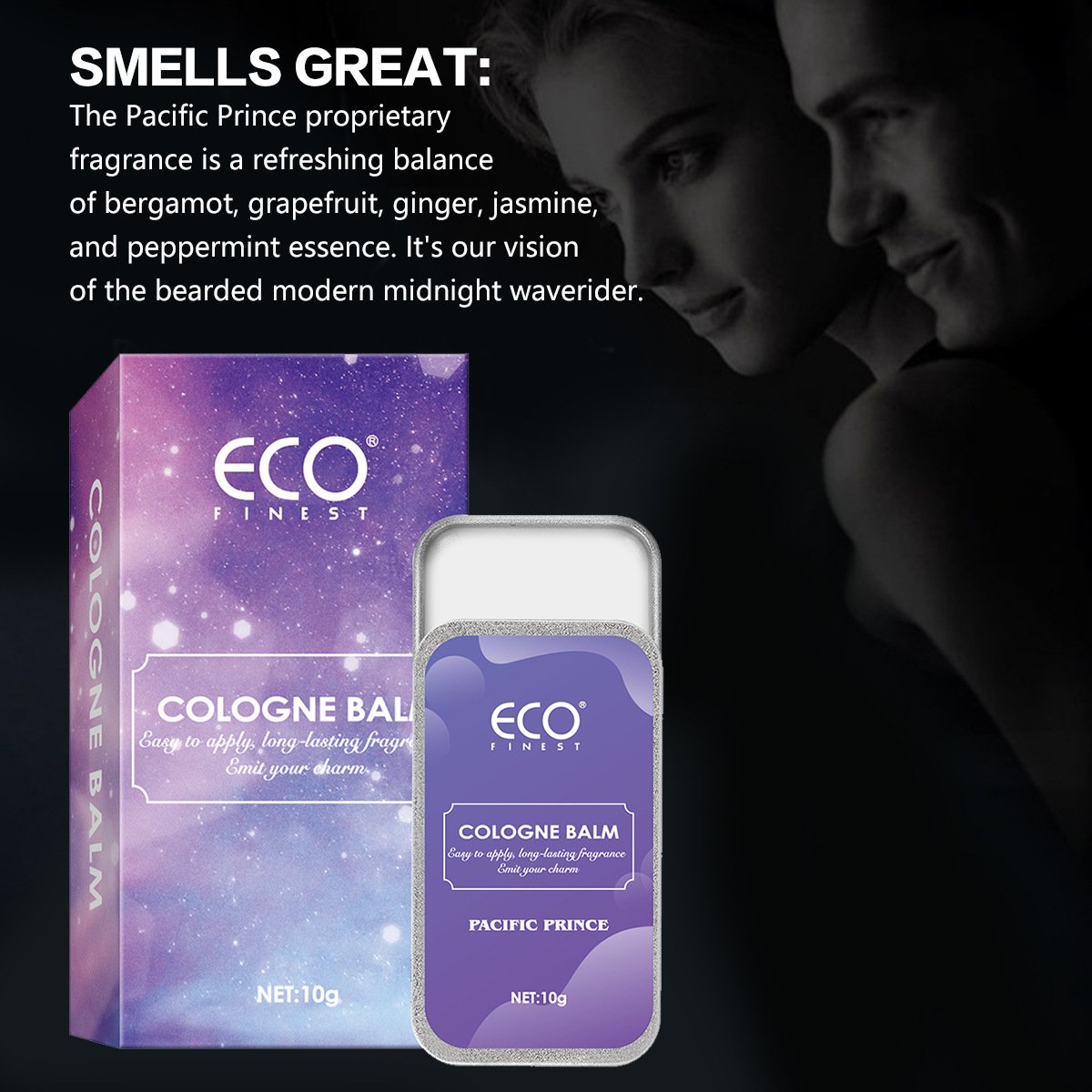 ll Natural Portable Travel - friendly Solid Cologne Wax Men's Fragrance
