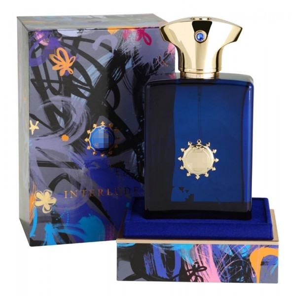 Wholesale Interlude Men's Perfume 100ml 3.4 Fl.oz Woody Oriental Fragrances Long Lasting Smell Mens Cologne Top Quality