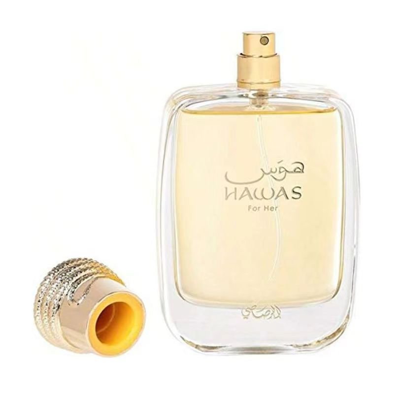 Top Arabic Designer 100M Men's Eau de RASASI Hawas Parfum Long-Lasting Cologne Fragrance from Dubai Middle East Scent