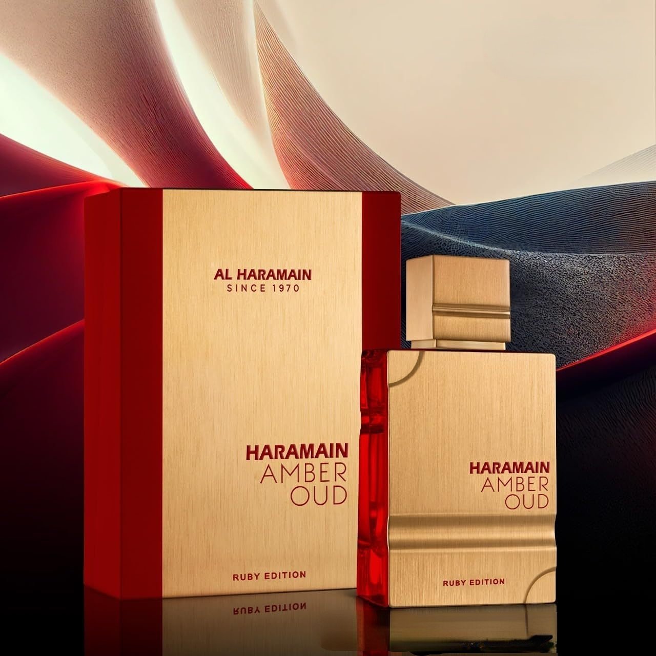 Original brand Premium Amber Ewood tobacco Edition EDP 60ml Al Haramain Arab Dubai Premium Men's Perfume