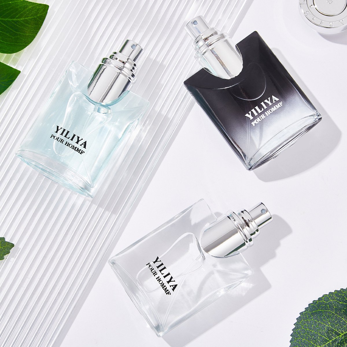 Hot Sale 30ml Glass Perfume Atomizer Bottle Luxury Sprayer Bottle with Package Box men's perfume set