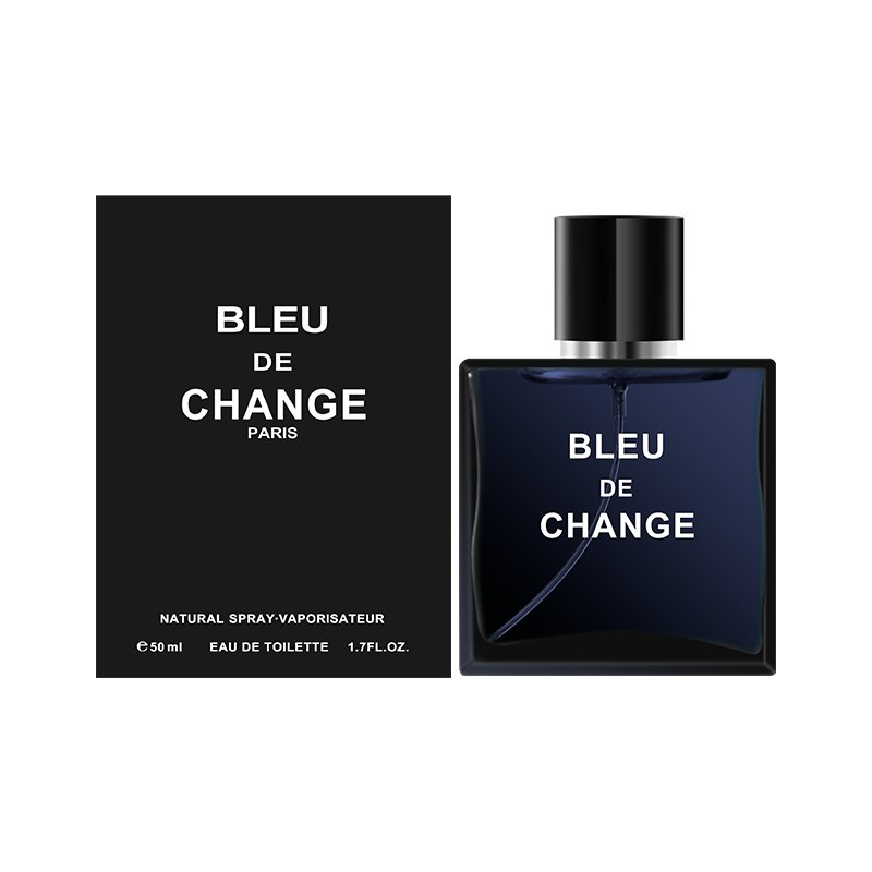Custom OEM 50ml Original Luxury Cologne Long Lasting Eau De Parfum Blue Men's Perfume Spray