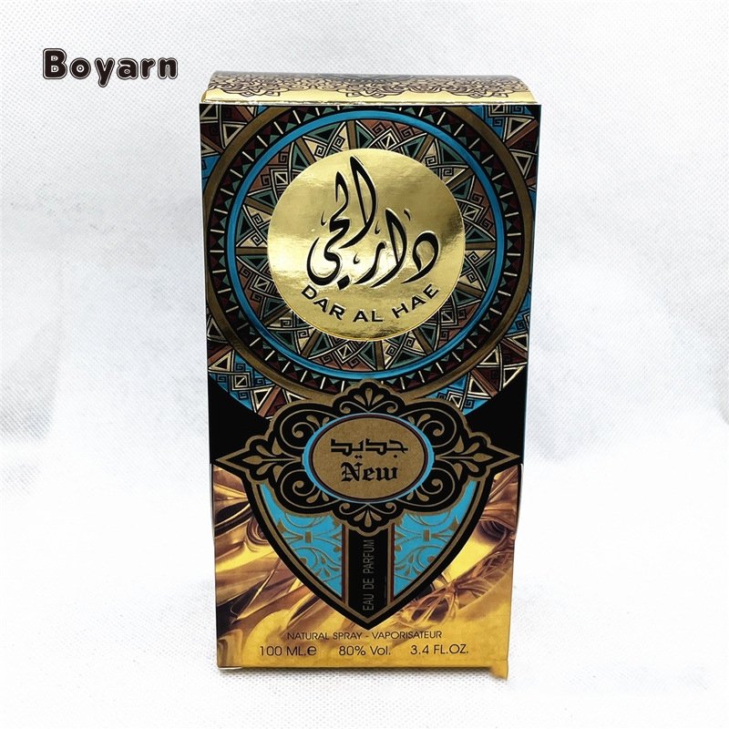 Boyarn Wholesale High Quality Blue Mystery Arabic Dubai Perfume Arabe Al Mayor Sell Well New Style Long Lasting Men's Perfume