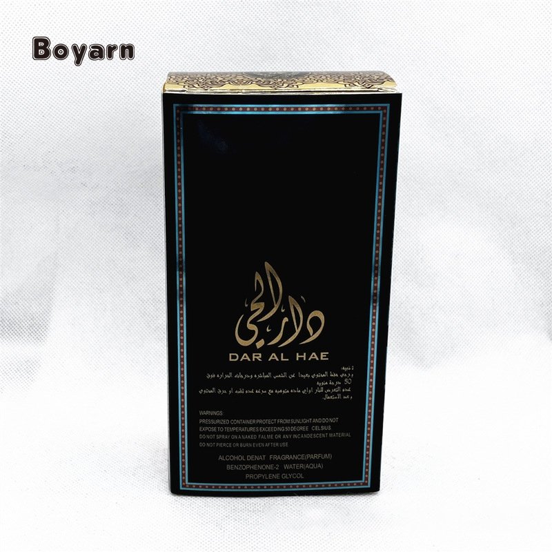 Boyarn Wholesale High Quality Blue Mystery Arabic Dubai Perfume Arabe Al Mayor Sell Well New Style Long Lasting Men's Perfume