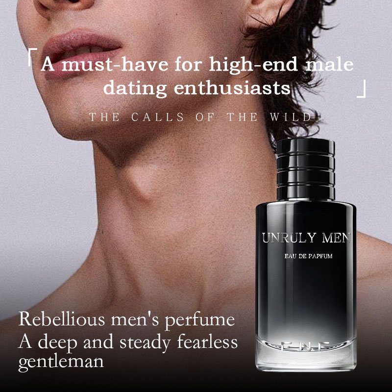 Men's Luxury Organic Fragrance Body Spray Long-Lasting and Elegant 50ml Glass Bottle Wholesale Supply