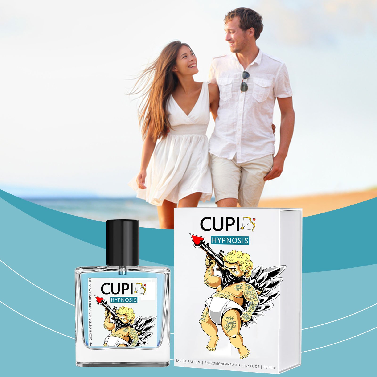 Hot Selling Men's Perfume Enhance body aroma Romantic Cologne Long Lasting Aromatic Fragrances Cupid Hypnosis