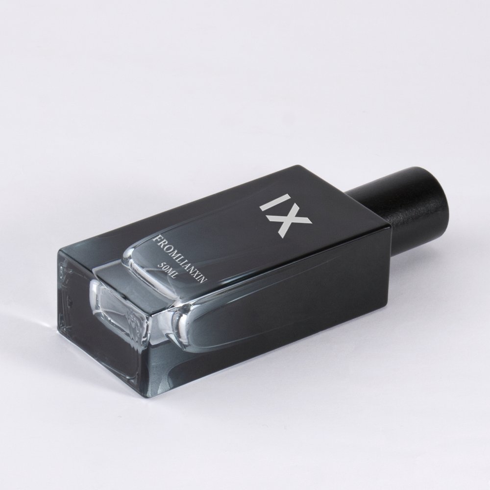 50ml Men's Cologne Black Bottle 100ml Wholesale Custom Cologne Bottles