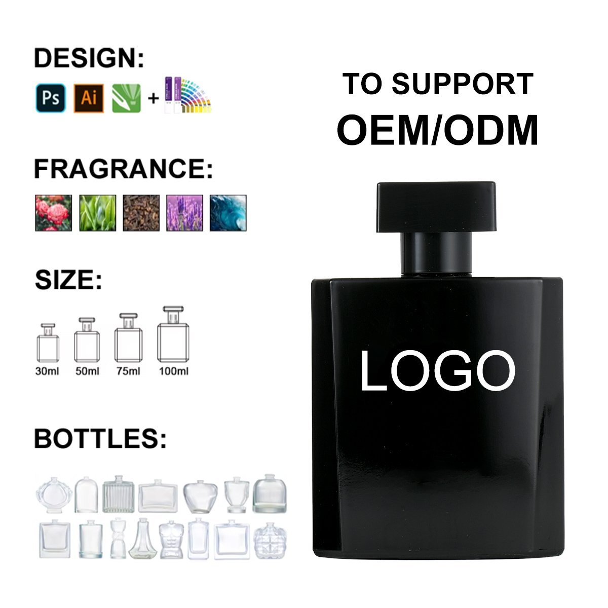 wholesale private label bleu men's perfume lasting light fragrance aromatic woody cologne perfume 50ml