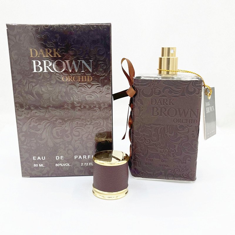 High Quality Luxury 100ml Leather Case Men's Perfume Lasting Fragrance Foreign Trade Middle East Arabia Dubai Cross-Border