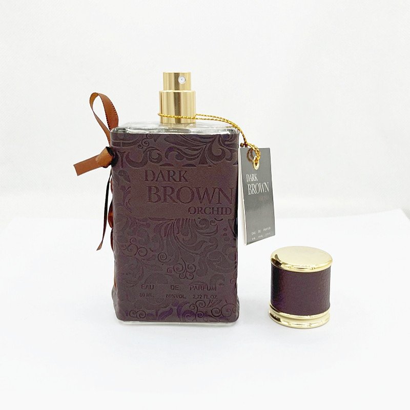 High Quality Luxury 100ml Leather Case Men's Perfume Lasting Fragrance Foreign Trade Middle East Arabia Dubai Cross-Border