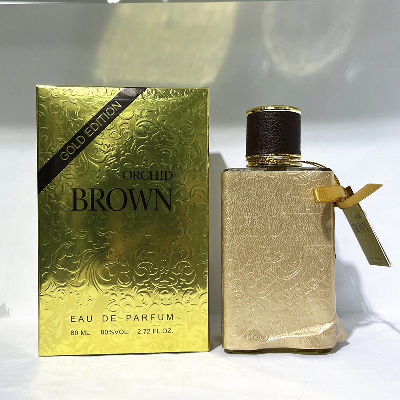 High Quality Luxury 100ml Leather Case Men's Perfume Lasting Fragrance Foreign Trade Middle East Arabia Dubai Cross-Border