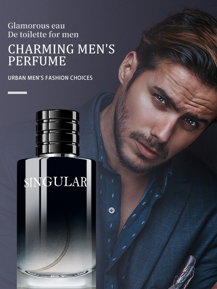 Men's perfume that exudes manly charm Lasting fragrance Light fragrance not pungent eye-catching perfume