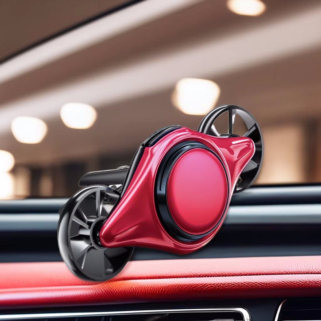 BGD FACTORY Twin Turbine Air Outlet Car Freshener Men's Special Solid Balm Aromatherapy Decoration Deodorizing Air Conditioner